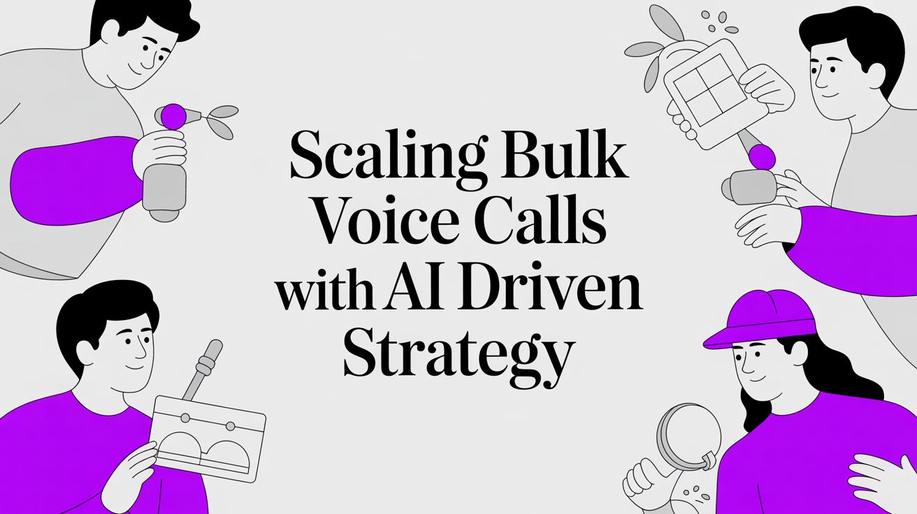 Scaling Bulk Voice Calls With an AI-Driven Strategy