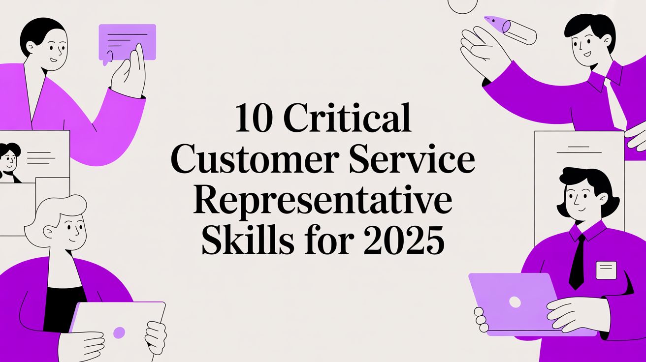 10 Critical Customer Service Representative Skills for 2025
