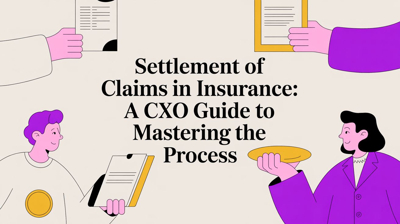 Settlement of Claims in Insurance: A CXO Guide to Mastering the Process