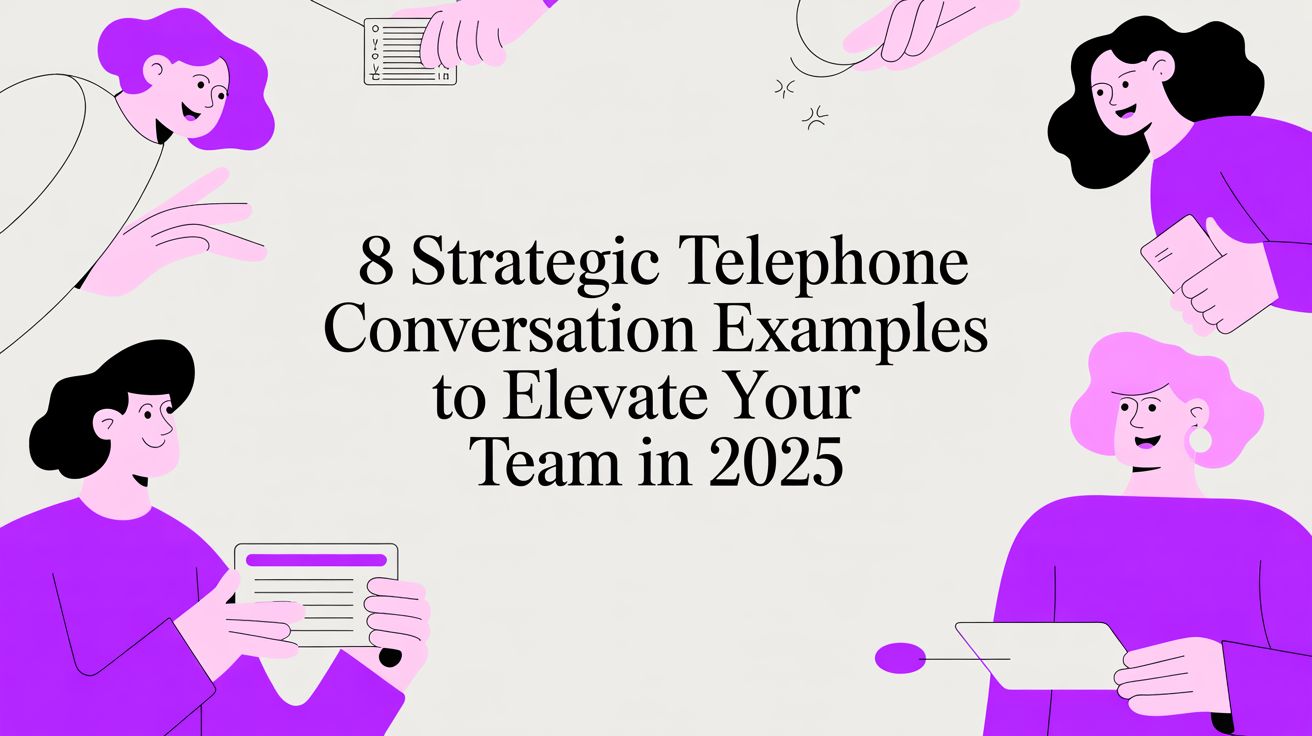 8 Strategic Telephone Conversation Examples to Elevate Your Team in 2025