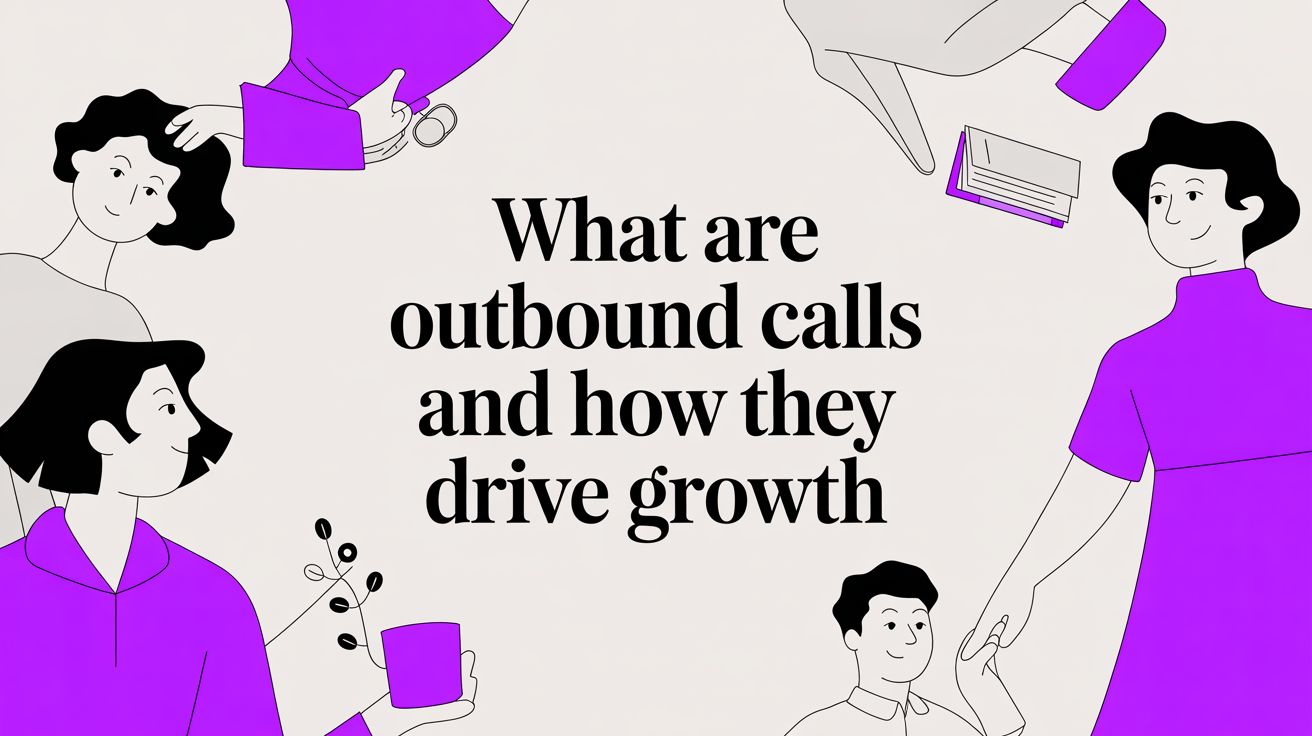 What are outbound calls and how they drive strategic growth