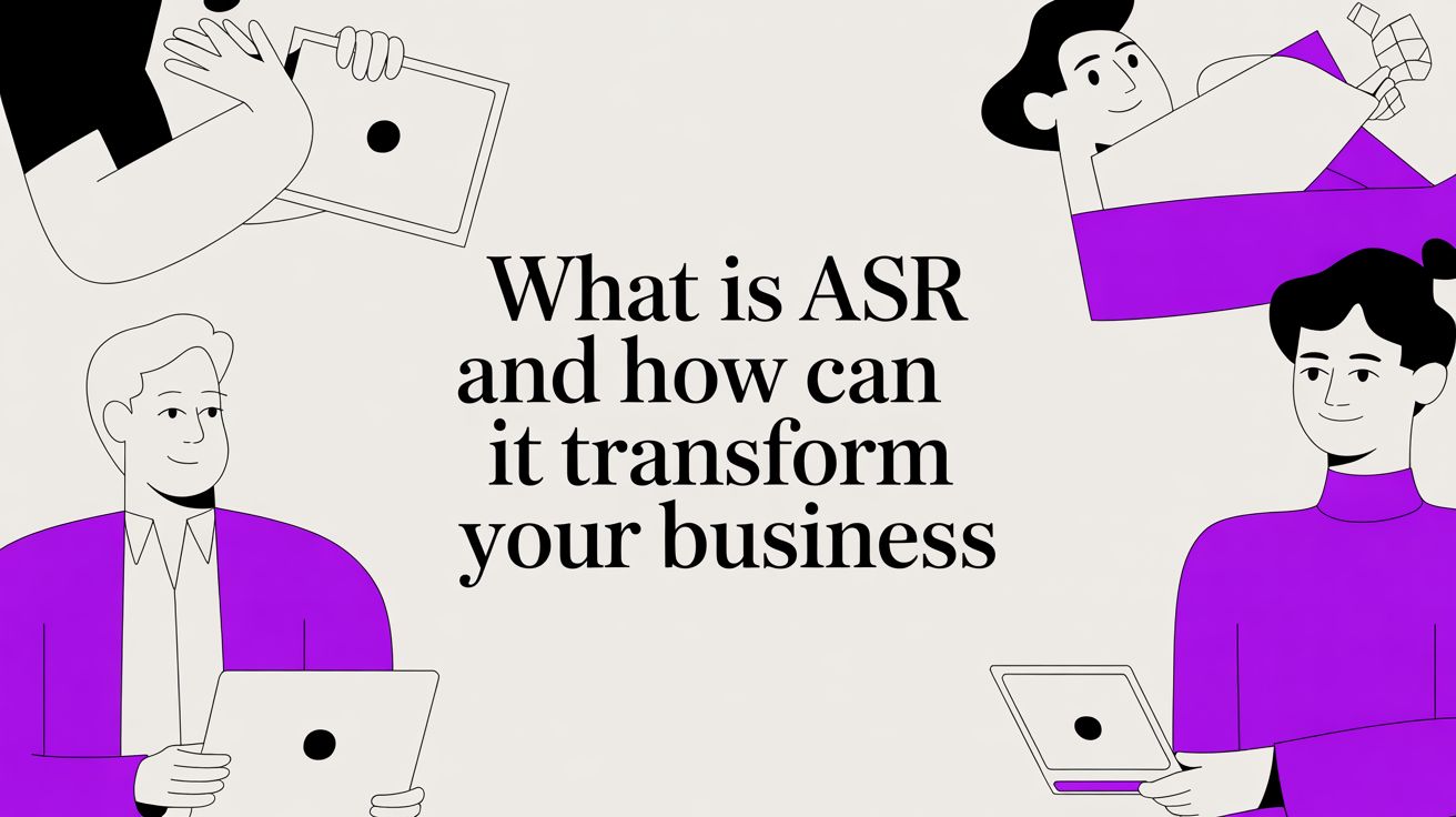 What Is ASR and How Can It Transform Your Business Strategy?