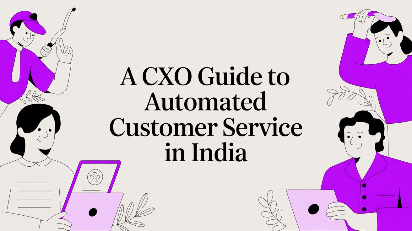 A CXO Guide to Automated Customer service in India