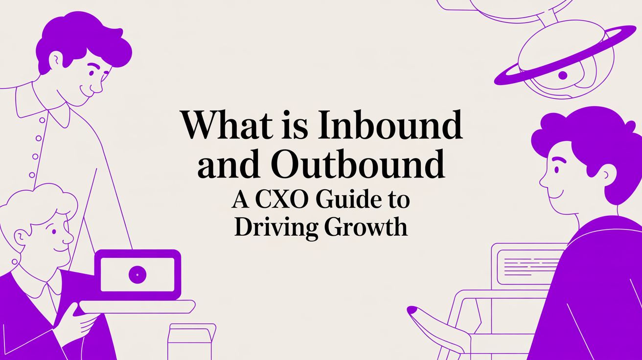 What Is Inbound and Outbound A CXO Guide to Driving Growth