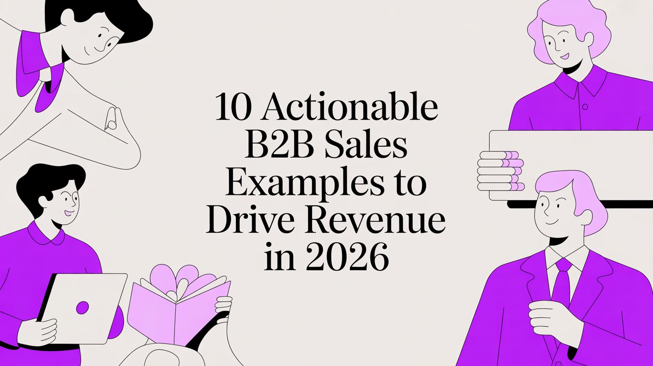 10 Actionable B2B Sales Examples to Drive Revenue in 2026
