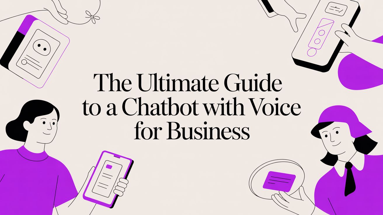 The Ultimate Guide to a Chatbot with Voice for Business