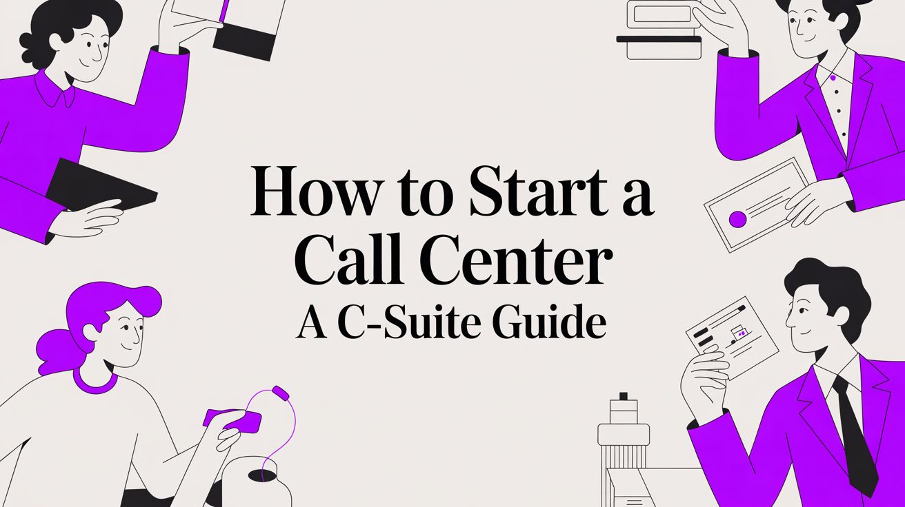 How to Start a Call Center: A C-Suite Guide