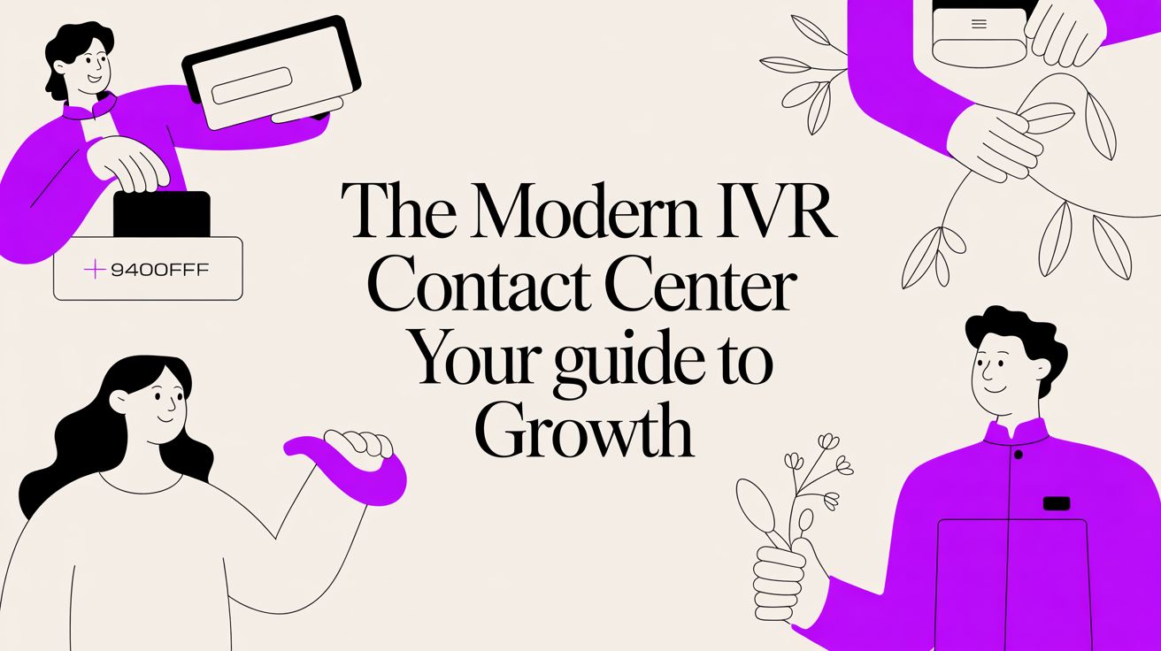 The Modern IVR Contact Center: Your Guide to Strategic Growth