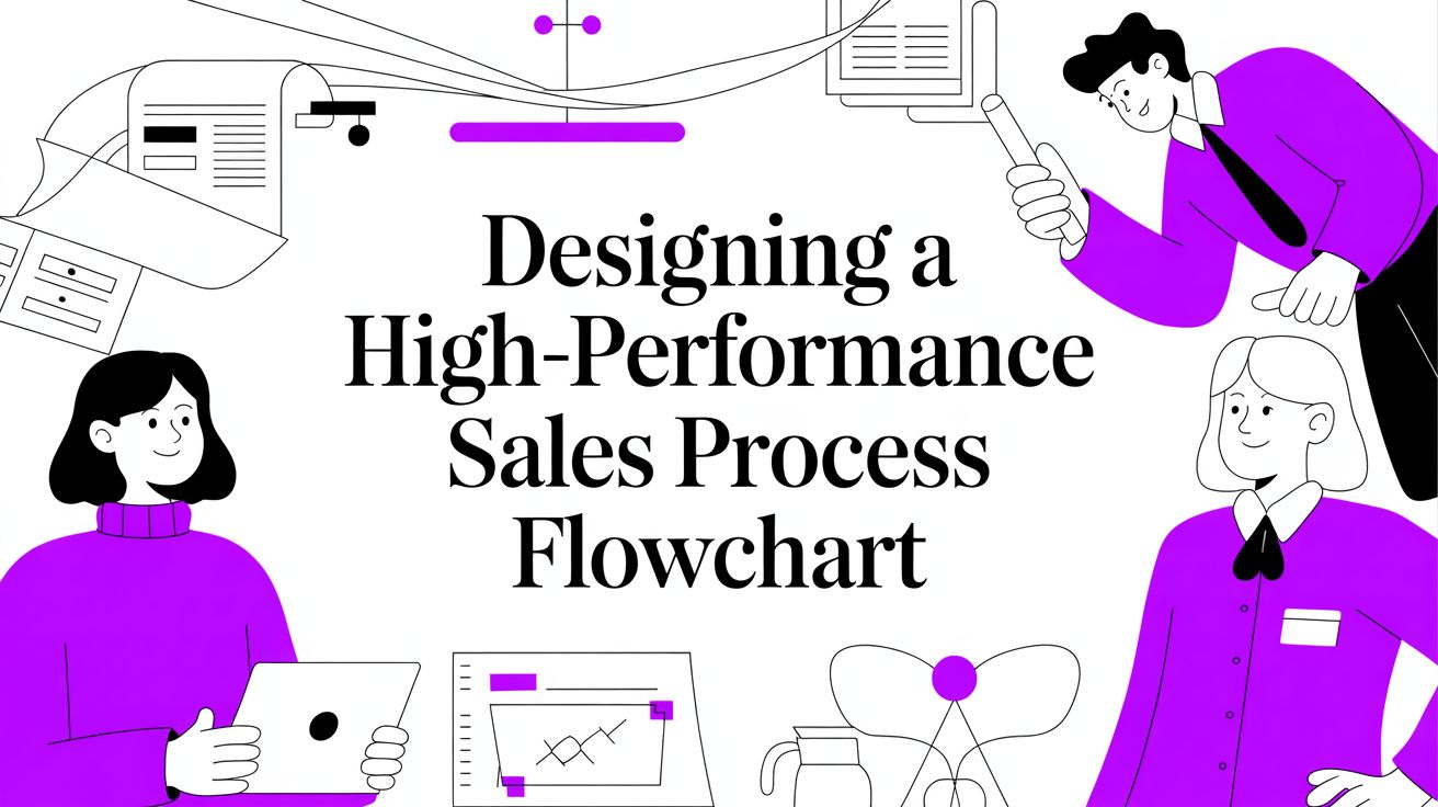 Designing a High-Performance Sales process flowchart that Drives C-Suite Goals