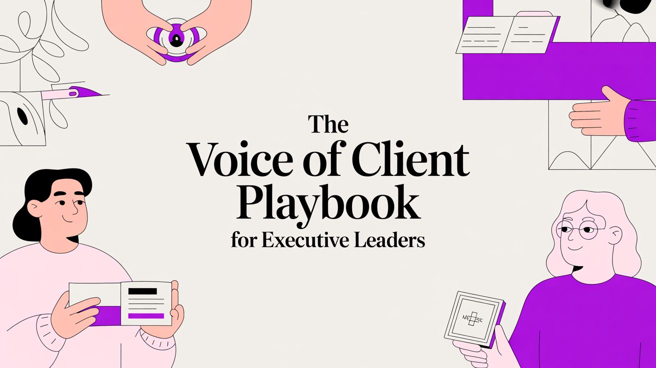 The Voice of Client Playbook for Executive Leaders