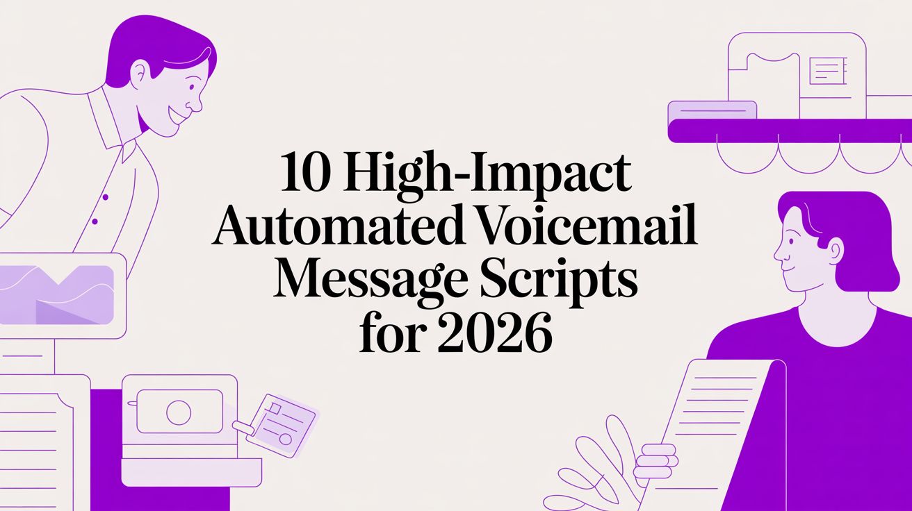 10 High-Impact Automated Voicemail Message Scripts for 2026