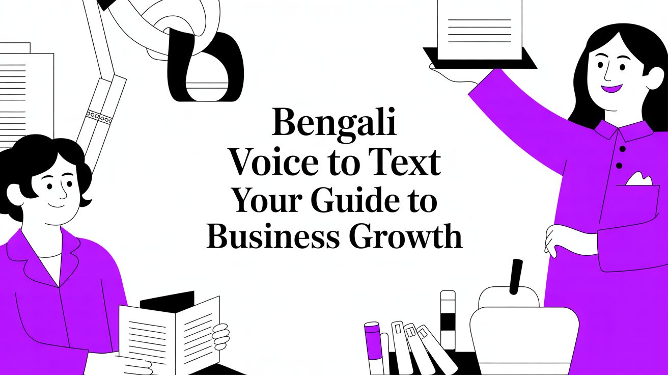 Bengali Voice to Text: A C-Suite Guide to Unlocking Market Growth