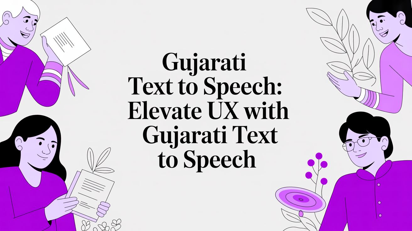 Gujarati Text to Speech: A Strategic Guide for CXOs