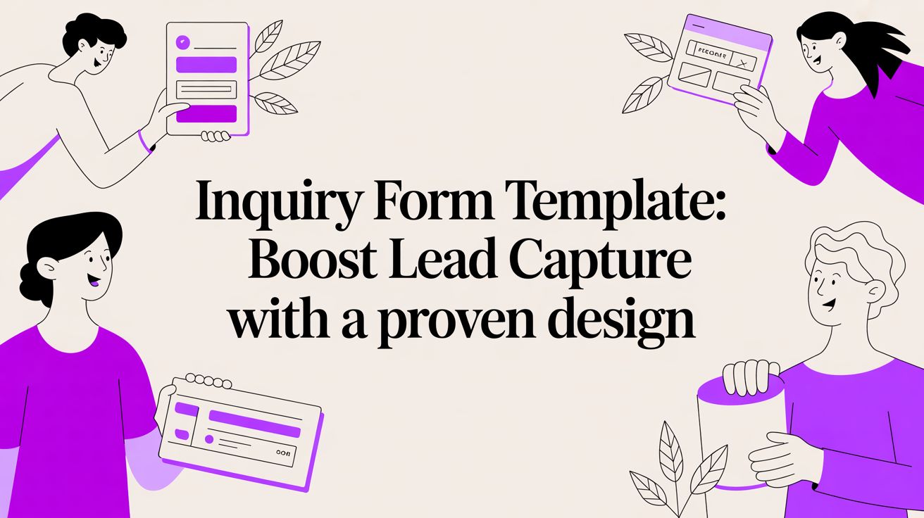 Inquiry Form Template: A Strategic Blueprint for Executive-Level Lead Capture