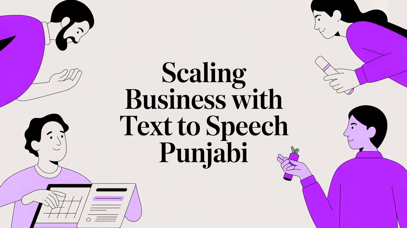 Driving Revenue with Strategic Text to Speech Punjabi