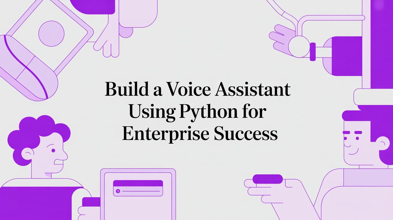 Build a Voice Assistant Using Python for Enterprise Success