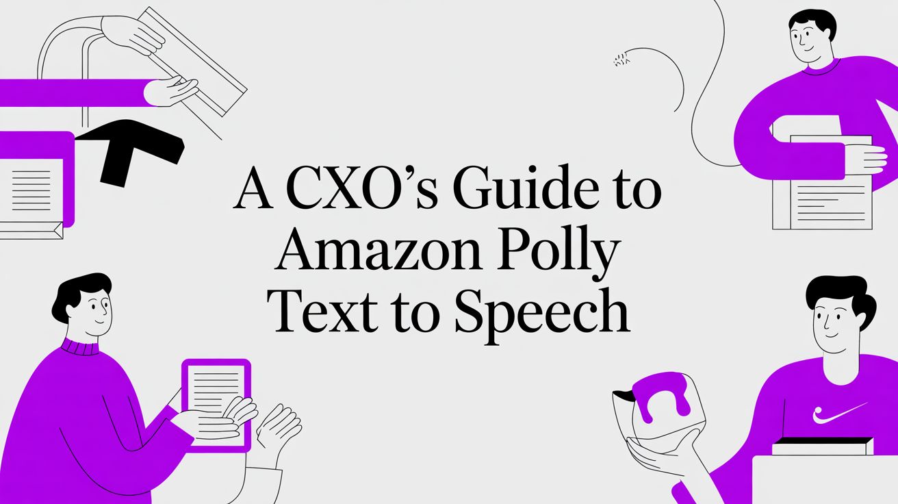 A CXO’s Guide To Amazon Polly Text To Speech