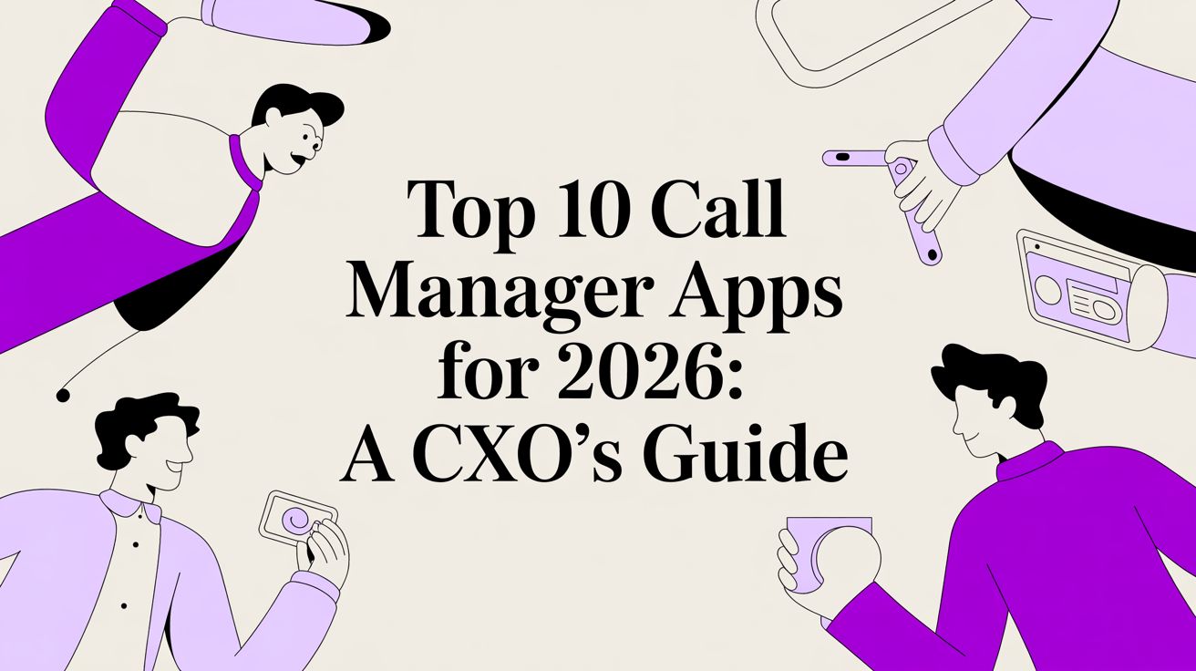 Top 10 Call Manager Apps for 2026: A CXO’s Guide