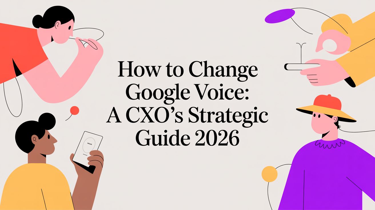 How to Change Google Voice: A CXO’s Strategic Guide 2026
