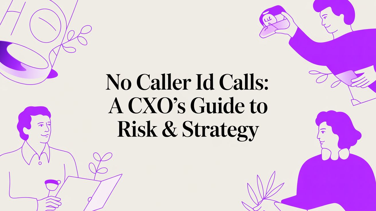 No Caller ID Calls: A CXO’s Guide to Risk & Strategy