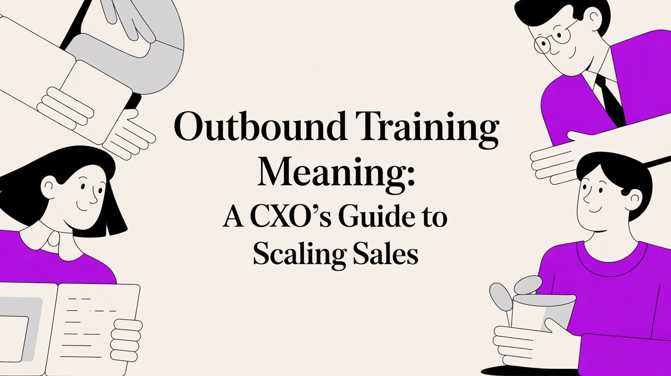 Outbound Training Meaning: A CXO’s Guide to Scaling Sales