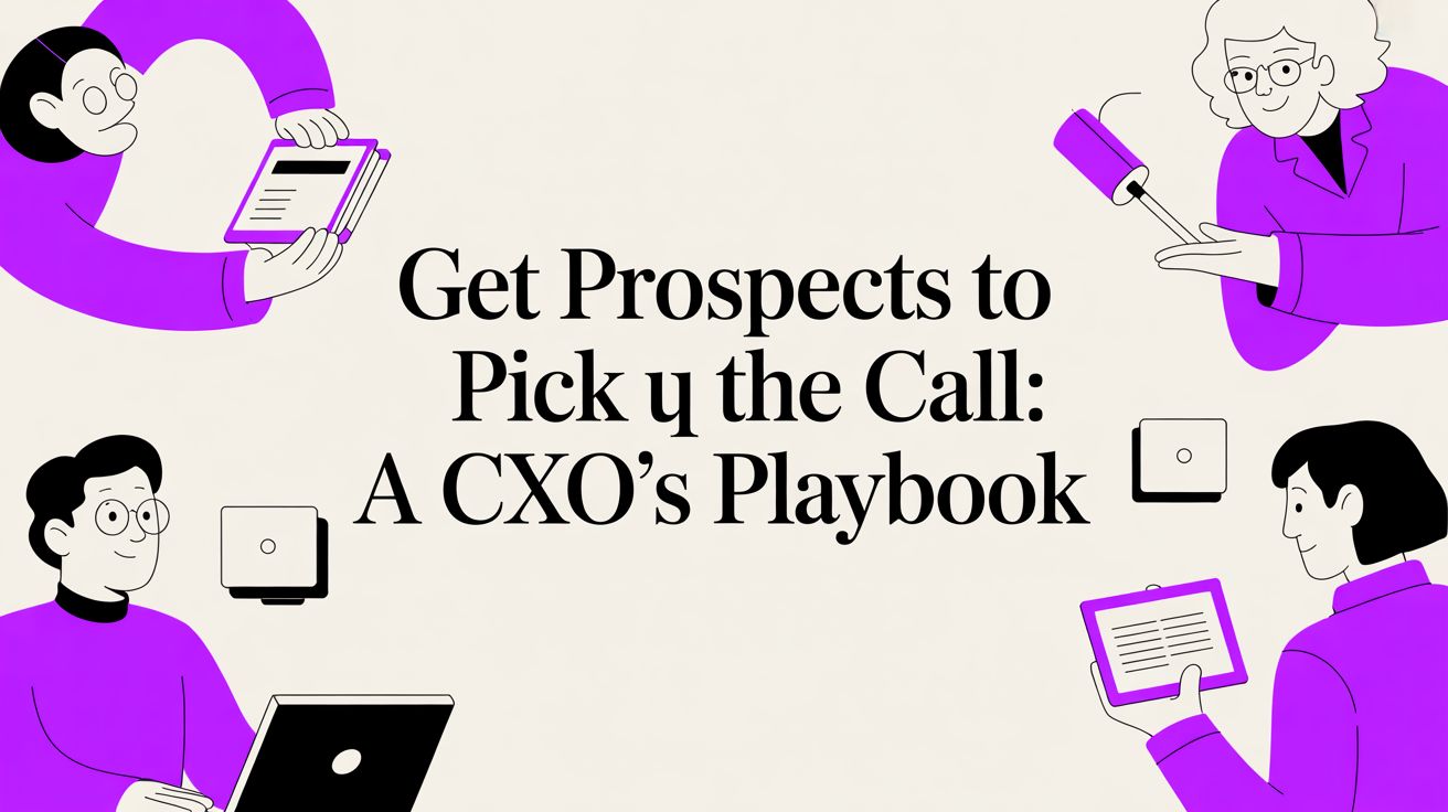 Get Prospects to Pick Up the Call: A CXO’s Playbook