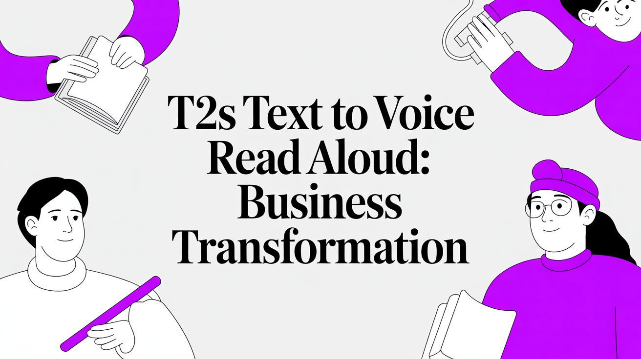 T2S Text to Voice Read Aloud: Business Transformation