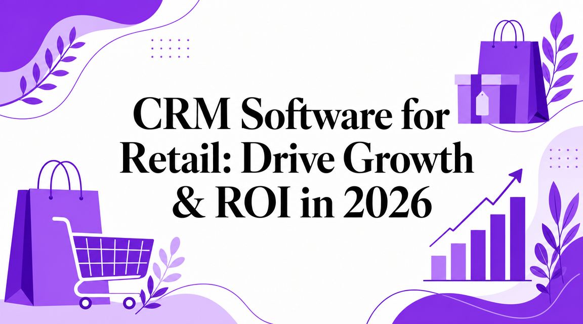 CRM Software for Retail: Drive Growth & ROI in 2026