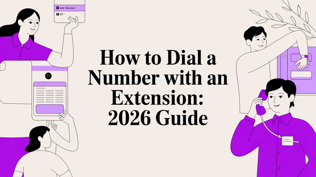 How to Dial a Number With an Extension: 2026 Guide