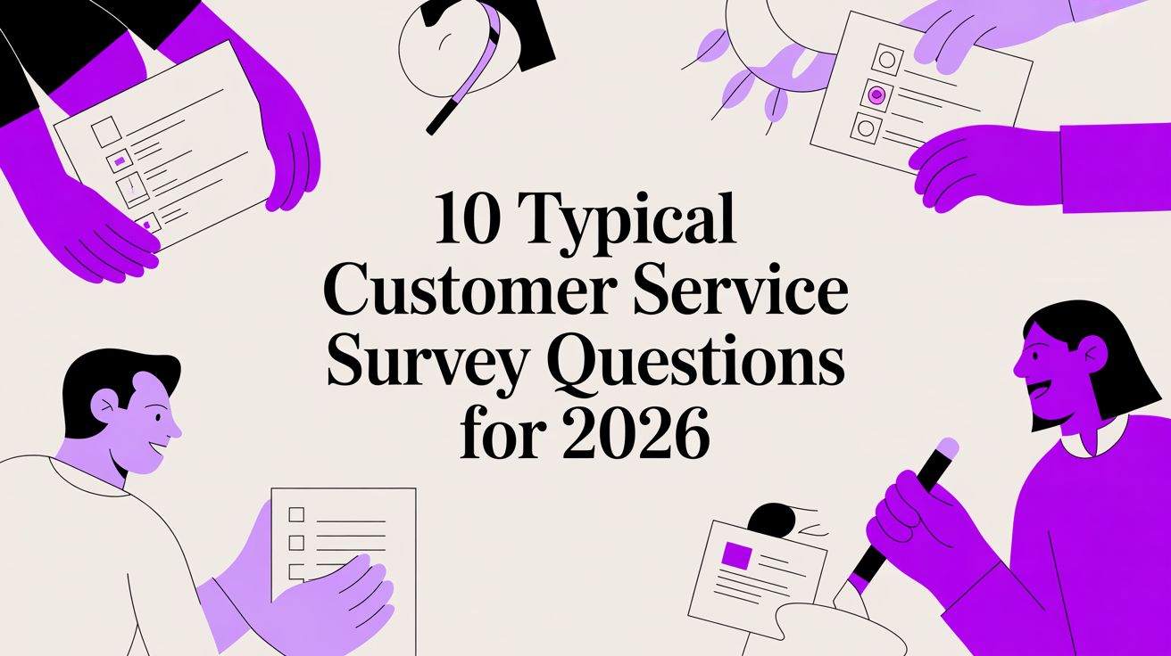 10 Typical Customer Service Survey Questions for 2026
