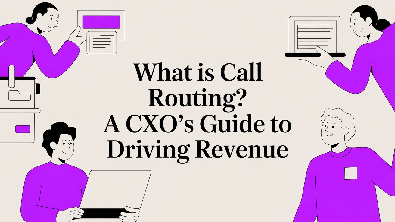 What Is Call Routing? A CXO’s Guide to Driving Revenue