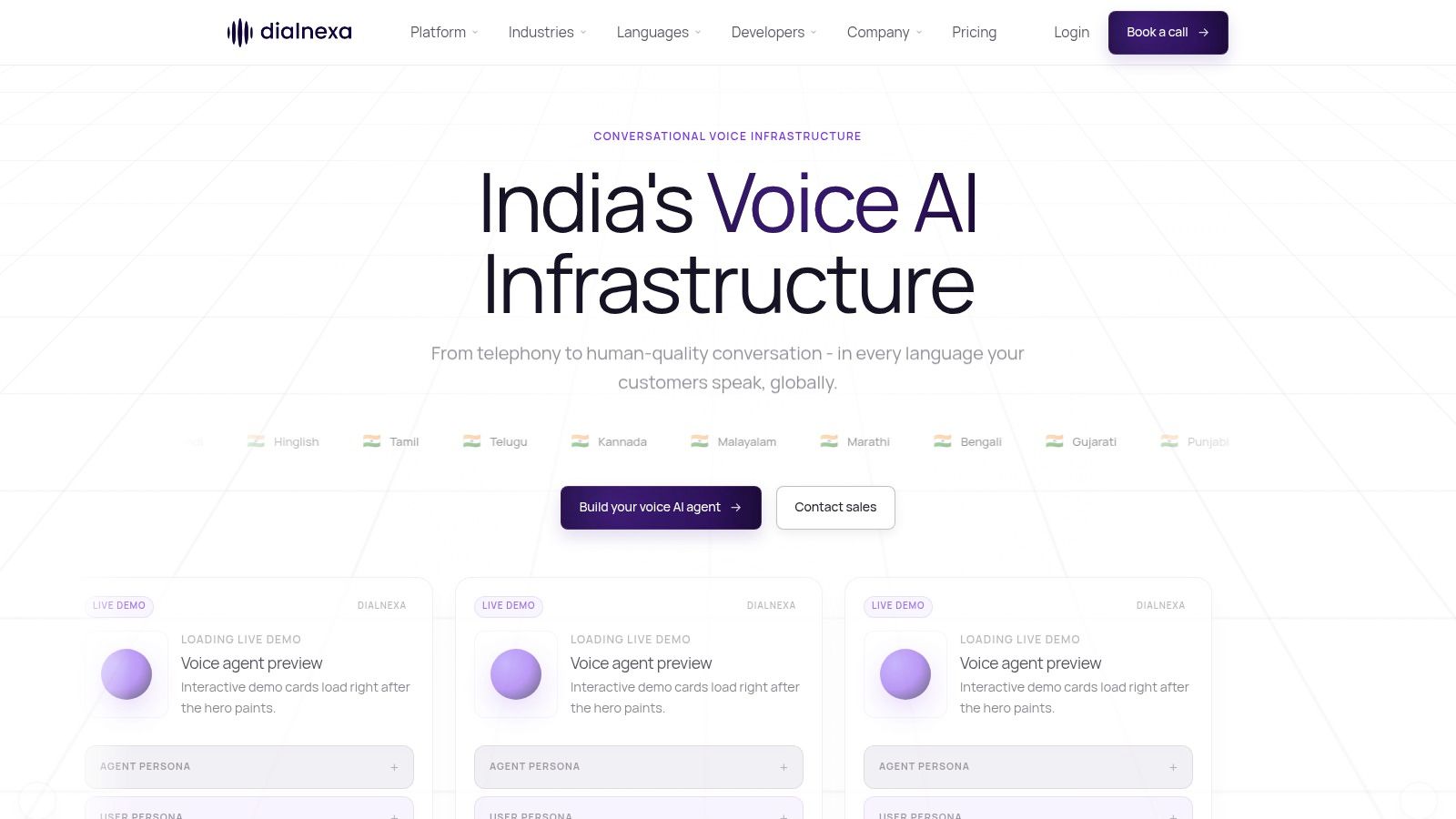 Screenshot from https://dialnexa.com