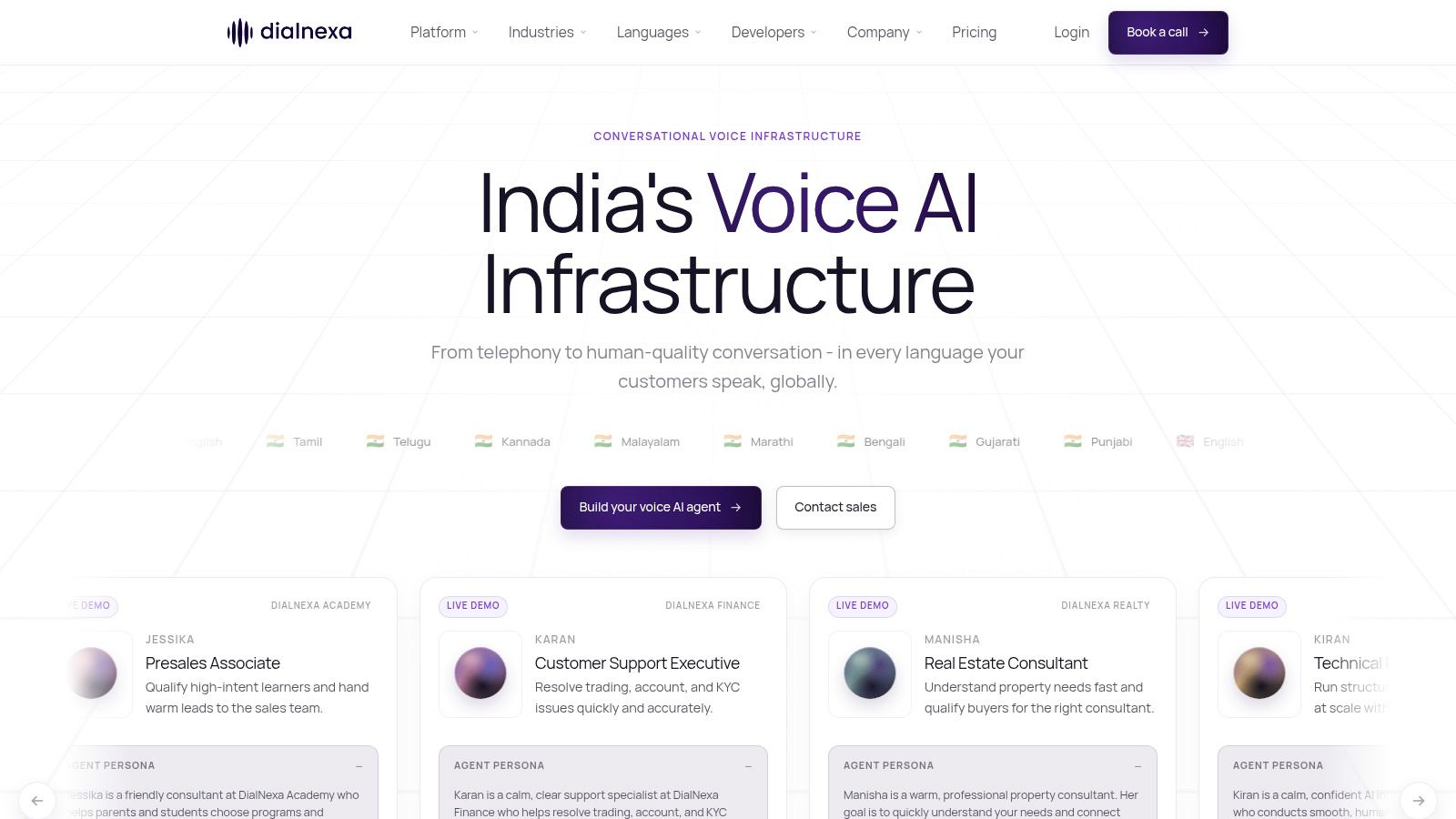 Screenshot from https://dialnexa.com