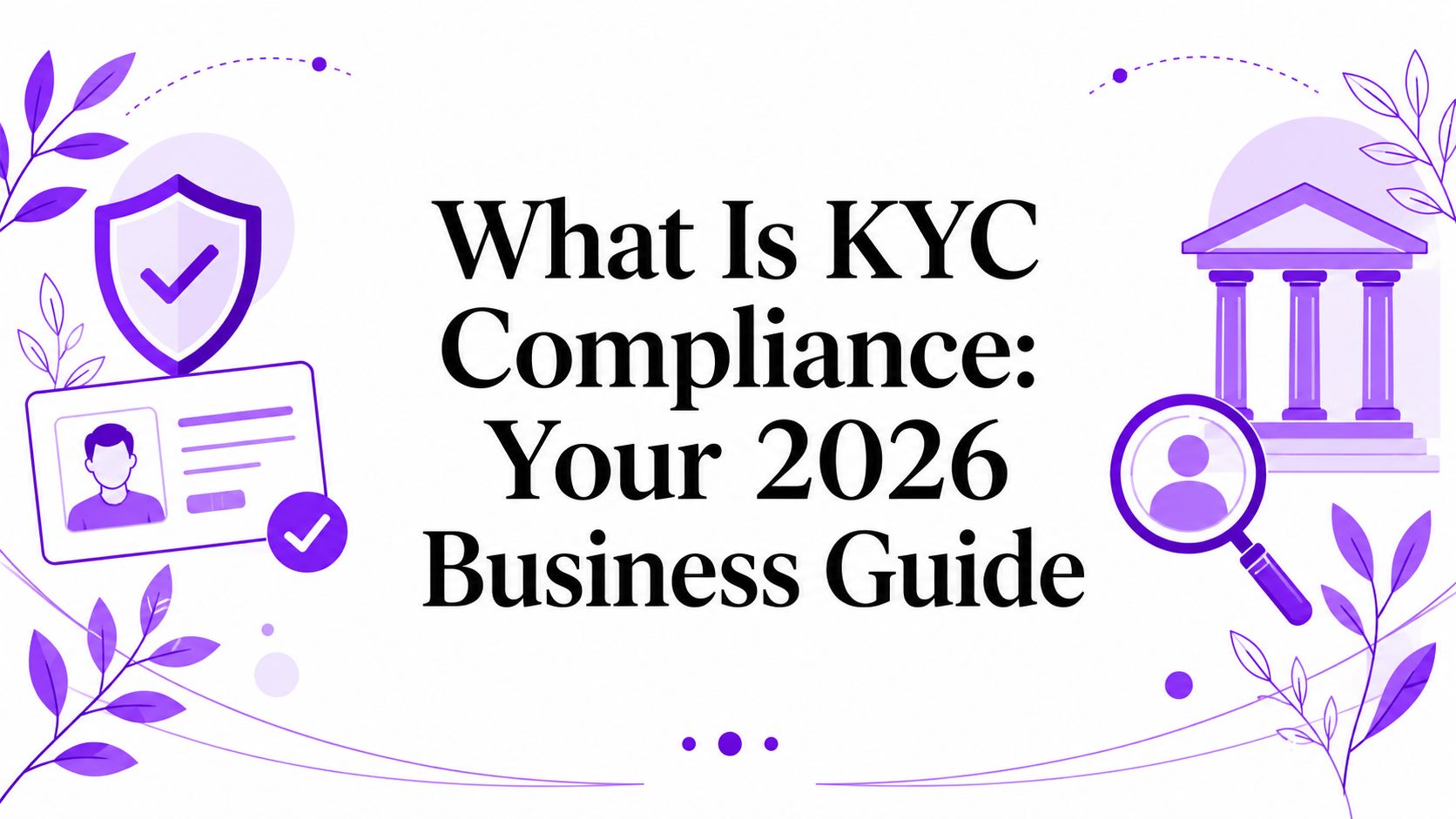 What Is KYC Compliance: Your 2026 Business Guide