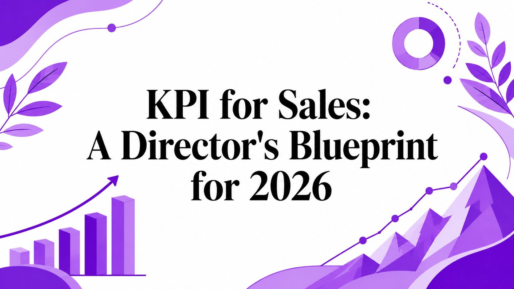 KPI for Sales: A Director’s Blueprint for 2026