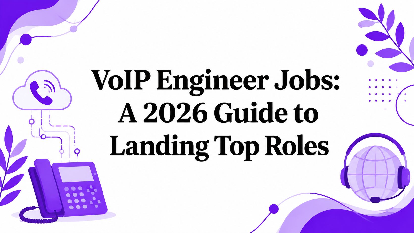 VoIP Engineer Jobs: A 2026 Guide to Landing Top Roles