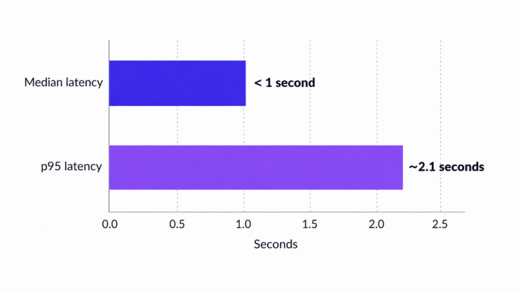 latency in ai call statistics
