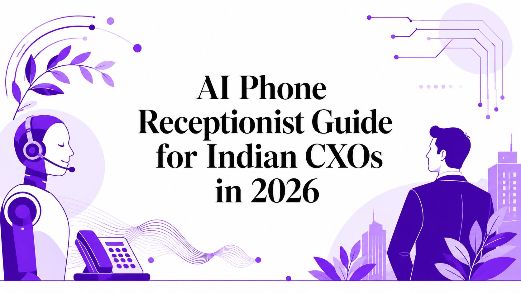 AI Phone Receptionist Guide for Indian CXOs in 2026