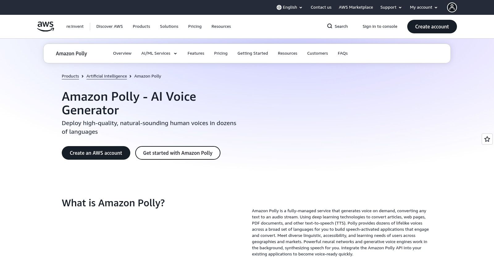 Amazon Polly