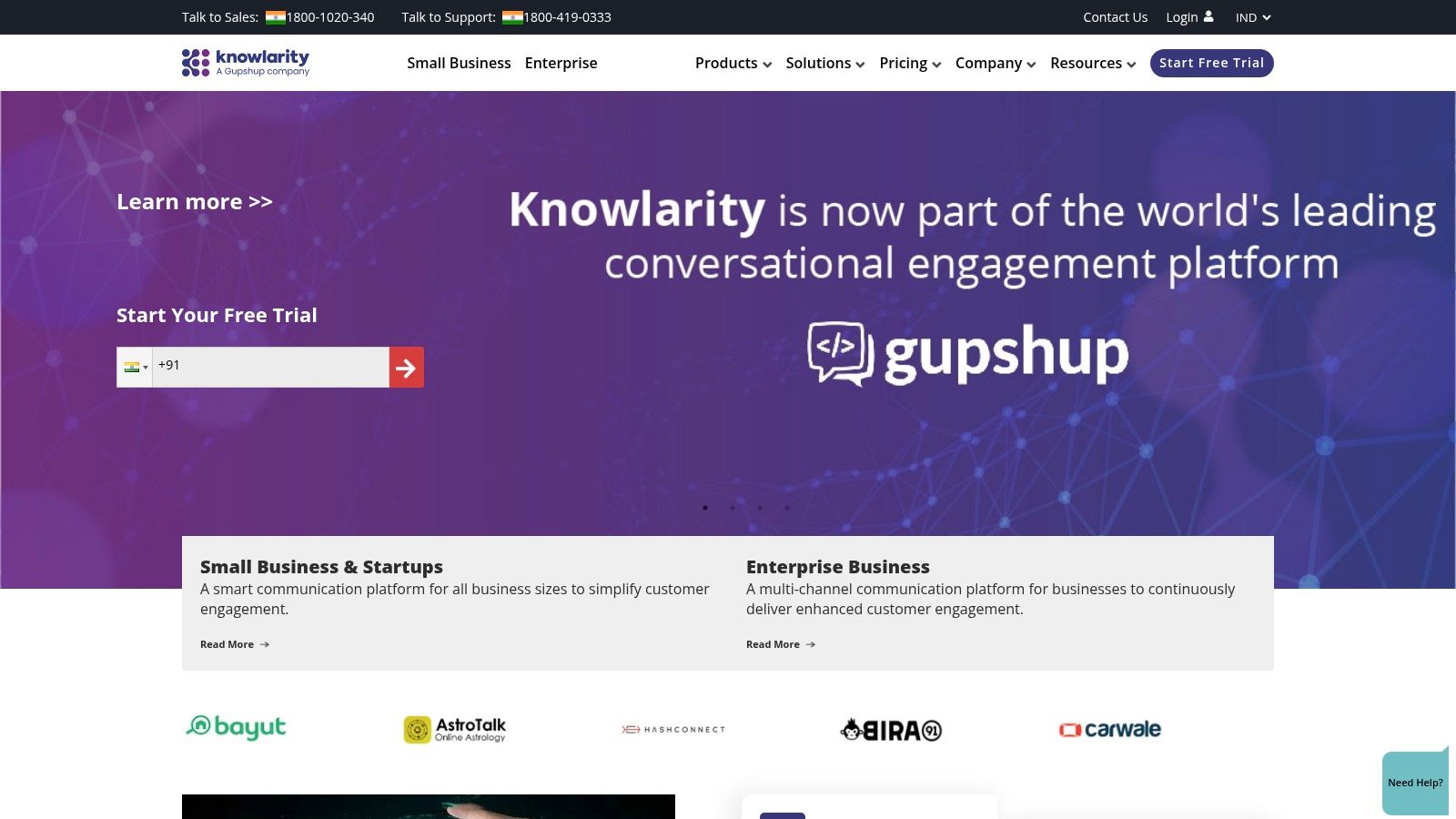 Knowlarity (a Gupshup company brand)