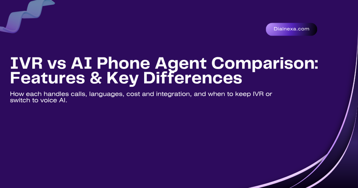 ivr vs ai phone agent